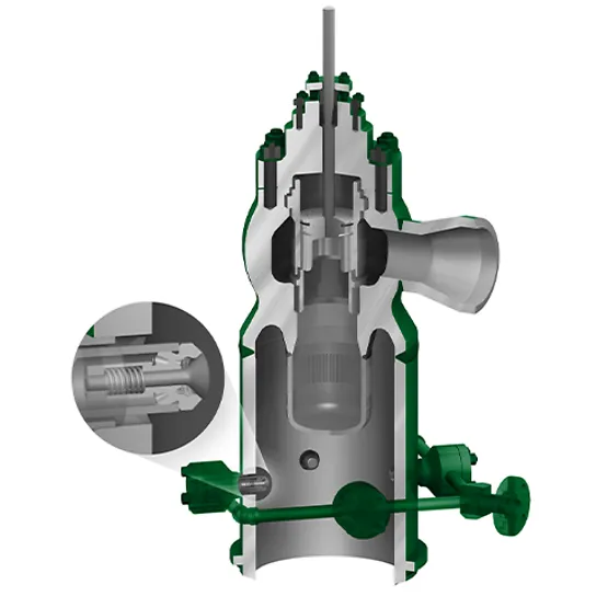 Fisher™ CVX Steam Conditioning Valve Fisher™ CVX Steam Conditioning Valve